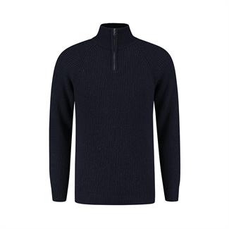 Blue Loop Essential Half Zip Sweater Heren