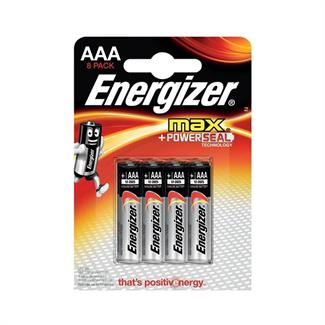 Energizer MAX AAA LR03 BL4 batterij