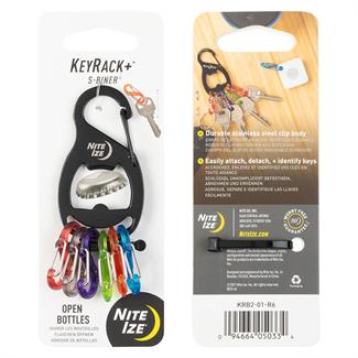 Nite Ize Keyrack+Sleutelhouder S-Biner